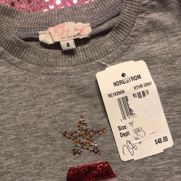 SOLD Truly Me Girl Glitter Tree Holiday Dress - Picture 7 of 8